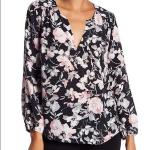 Joie Odelette Silk Floral Print Blouse NWOT